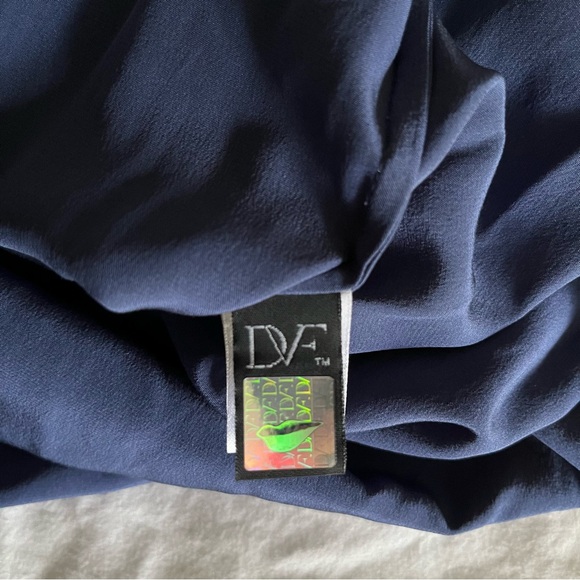 Diane Von Furstenberg Julieta Dress in Blue - Picture 5 of 9